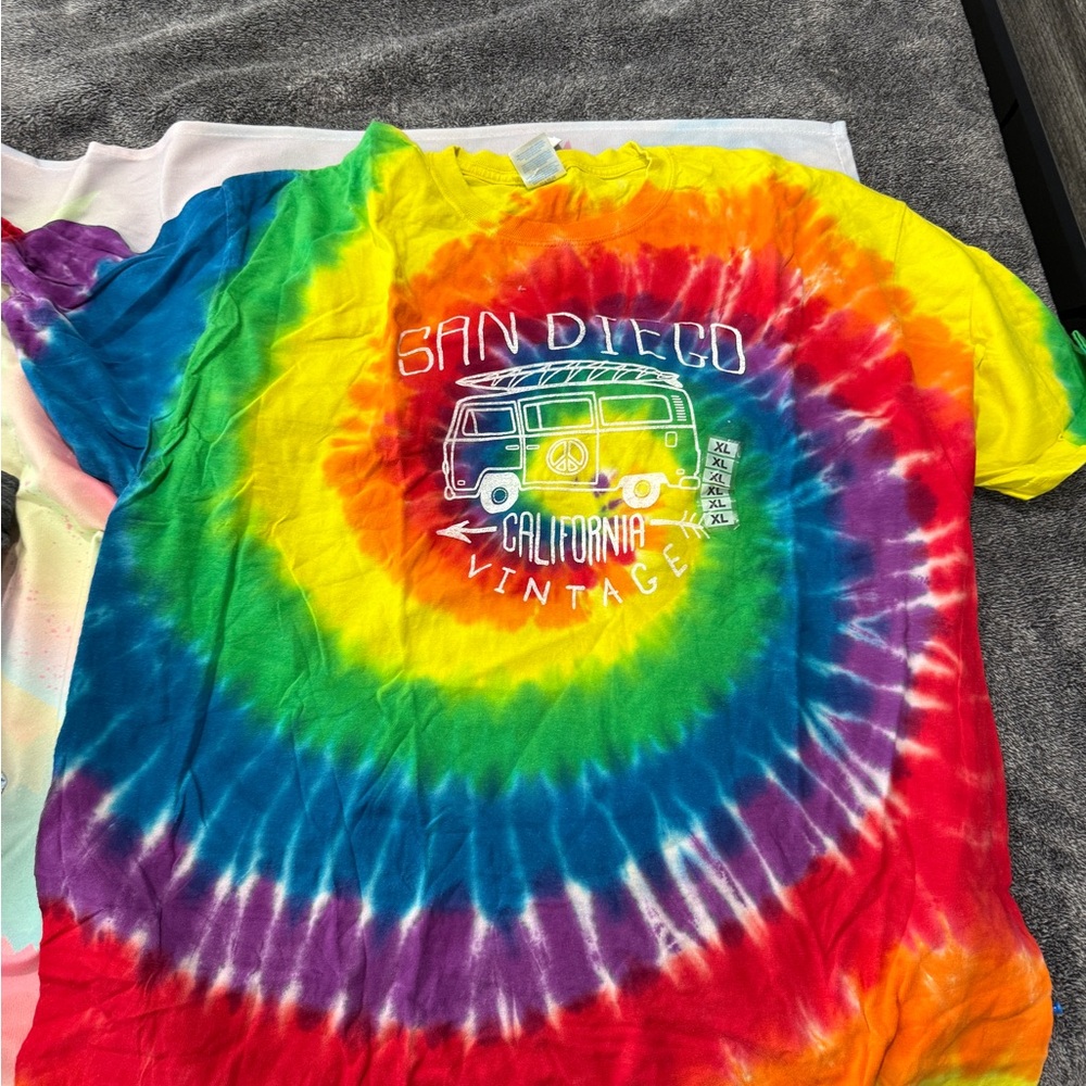 San Diego Vintage Tie-Dye Kids T-Shirt